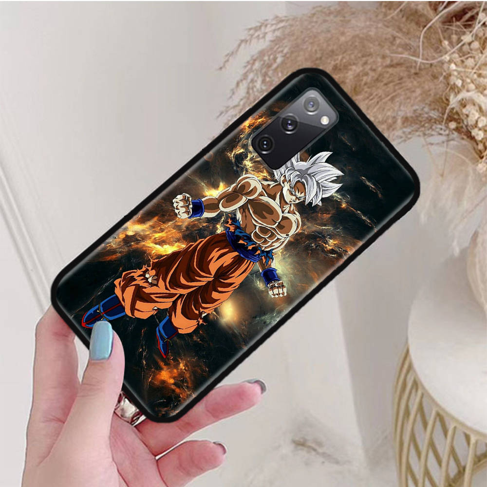Black Case for Xiaomi Poco X6 X4 M5 M6 F5 F6 C65 C55 C50 C51 C40 Pro Redmi 14C A3X 13C 12C 11T 10A 9C Note 7 6 8A Plus W-58 Dragon Ball