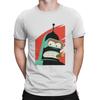 T-shirt Cool pour Homme F-Futurama 100% Coton Hauts Loisirs Manches Courtes Col Rond T-shirts Imprimés