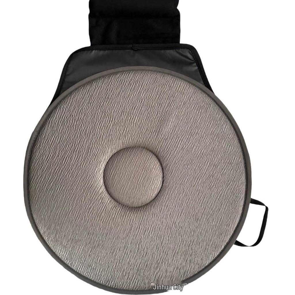 Rhombus Rotating Car Seat Cushion for Elderly and Pregnant Women - Universal Double Ring Design for All Seasons