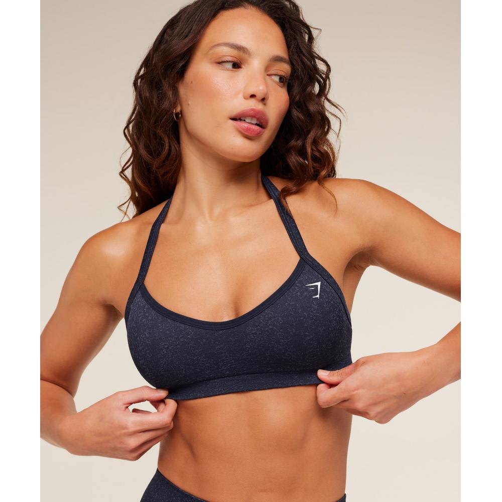 Gymshark Adapt Fleck Sports Bra Heavy Blue Iron Blue B5c7r Ud7z