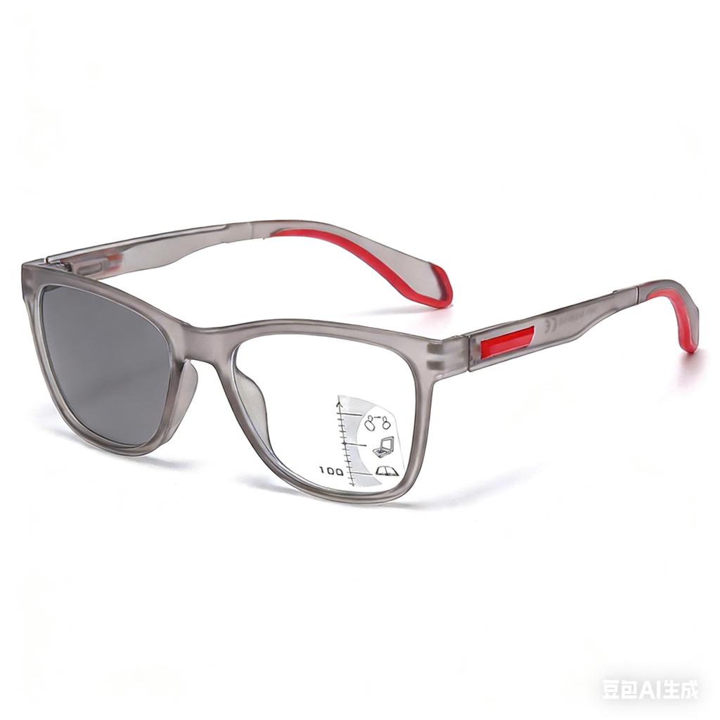 Sensitive Color-Changing Reading Glasses Anti-Blue Light Men'S Business Near And Far Progressive Multi-Focus Reading Glasses Reading Glasses