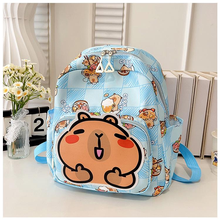 New Animation Cartoon Cute Cartoon Children's Schoolbag Kindergarten Boys and Girls Casual Backpack 2--5 Years Old