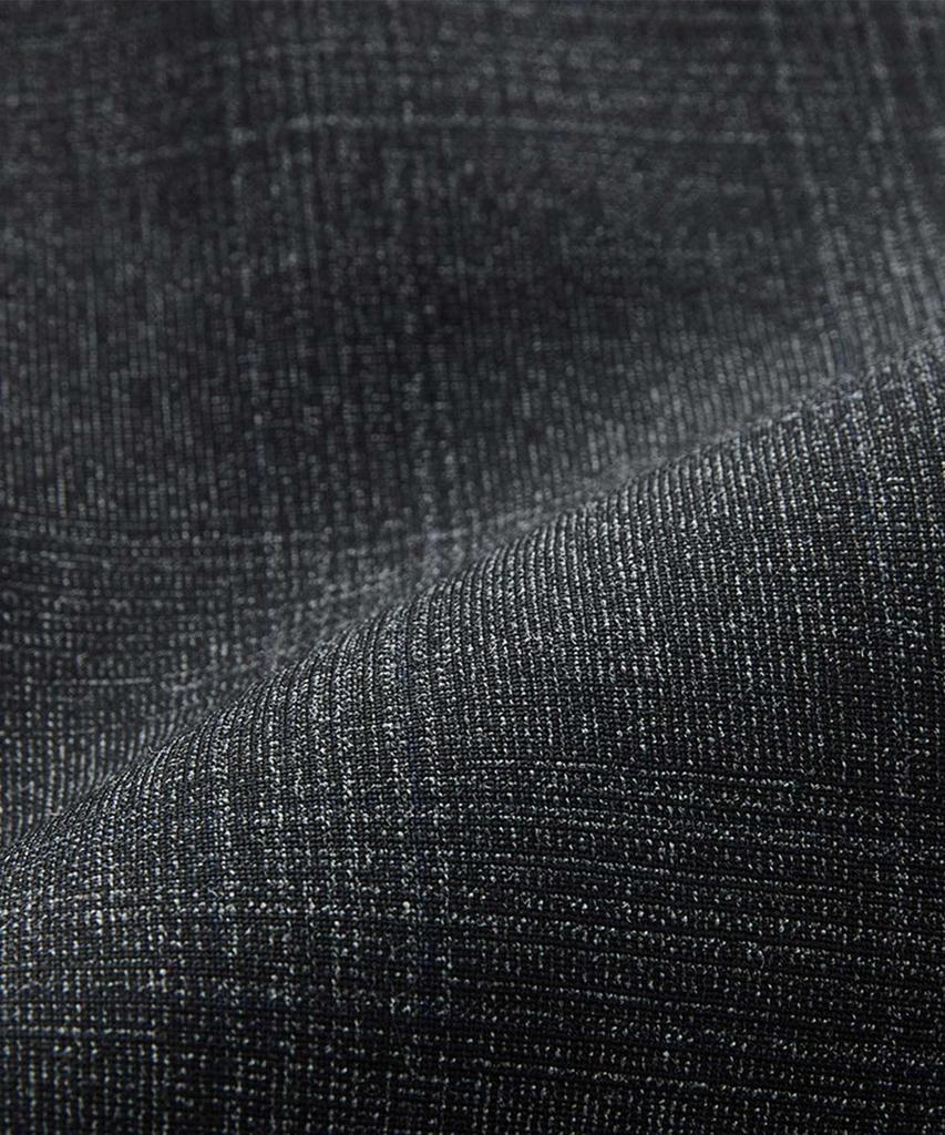 STCO 50% Extra Fine Wool Shadow Check Formal Pants Charcoal Grey (Classic Fit)_Sslva64Ccc