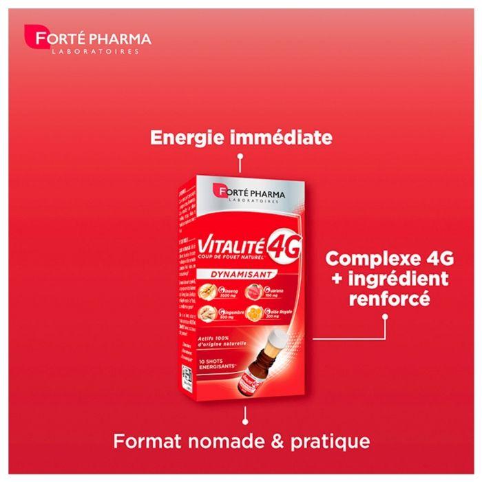 Forté pharma vitalité 4g belebend 10 Schots