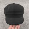 Winter woolen material octagonal hat cm small head circumference women's hat cm large head circumference women's hat simple casual and elegant woman