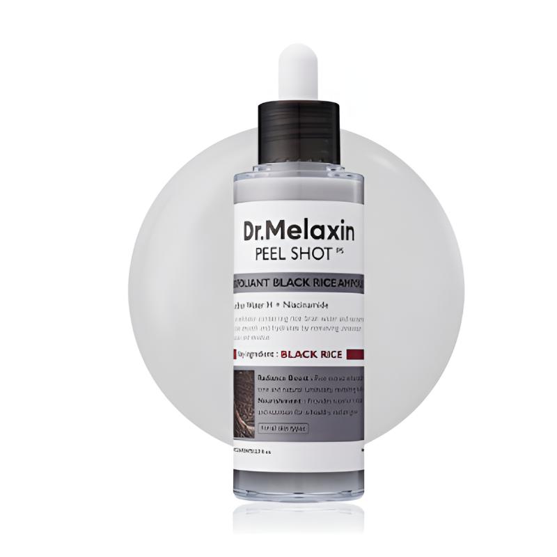 [Dr.Melaxin] Peel Shot Rice Ampoule Gommage Peeling Gel Black Rice 80 ml