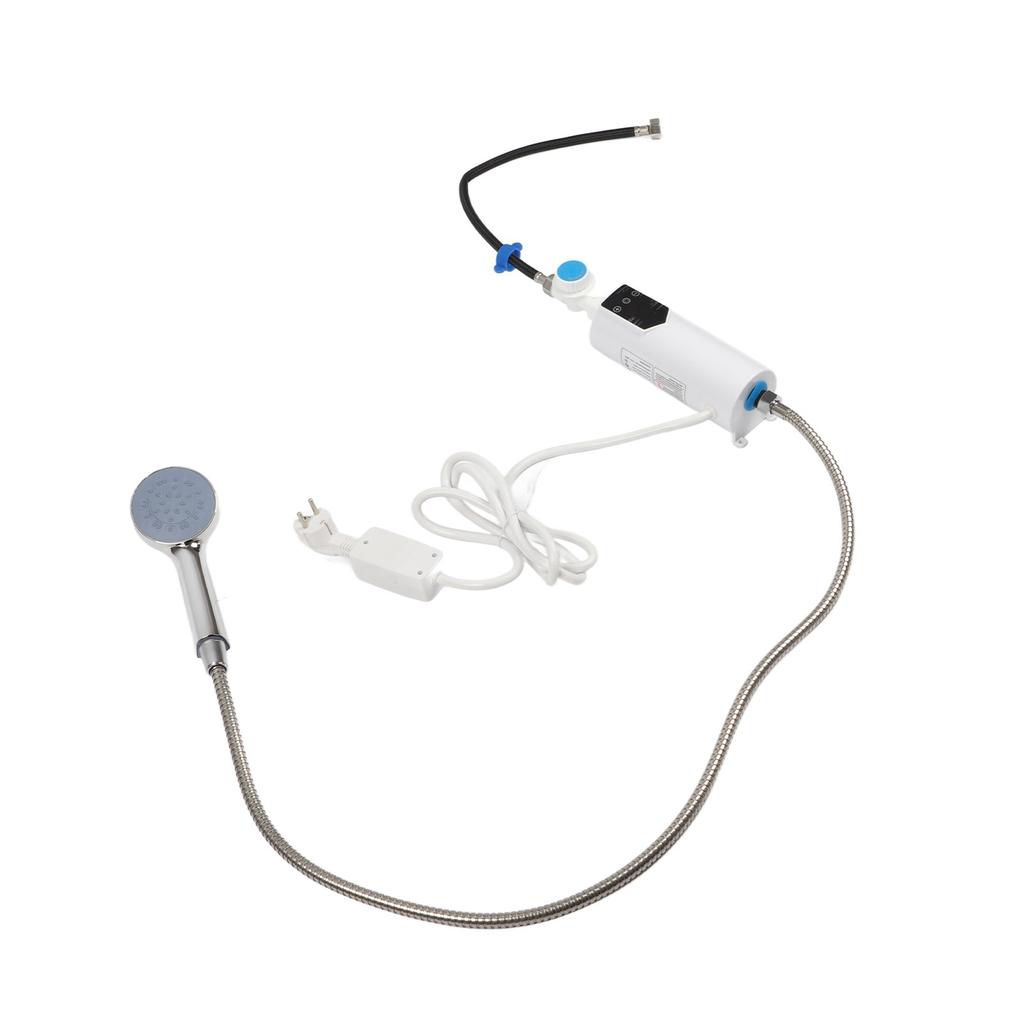 Mini Electric Water Heater DN15 Thread 5500W Thermostatic Instantaneous Water Heater with Shower