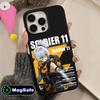 Zenless Zone Zero Soldier Eleven Phone Case for iPhone 17 16 15 14 13 12 11 Air Pro Max Plus Magsafe Matte Surface Cover