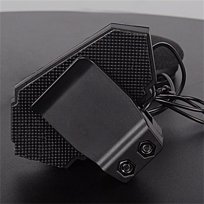 Zestaw słuchawkowy Bluetooth do kasku motocyklowego, bezprzewodowy zestaw głośnomówiący, stereofoniczny, wodoodporny, z głośnikiem do odtwarzania muzyki
