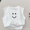 Men's and Women's Vests, Children's Baby Summer Sleeveless Tops, New Children's Versatile Bottoming Shirts, Children's Clothing Trend
