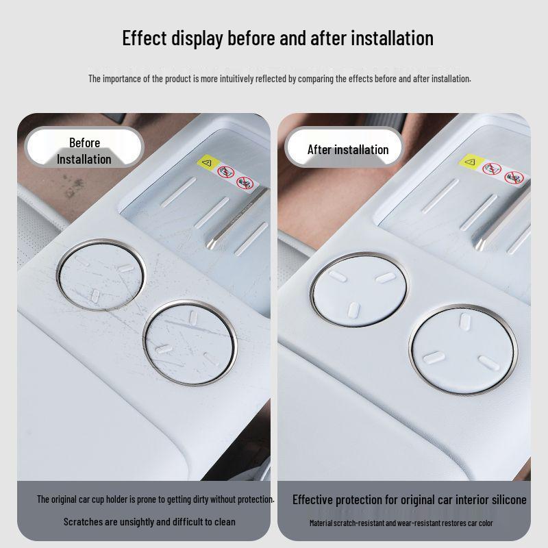 Avatr 07 Wireless Charging Silicone Cup Holder Pad
