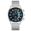 Men's Luminous Running Alarm Clock Watch