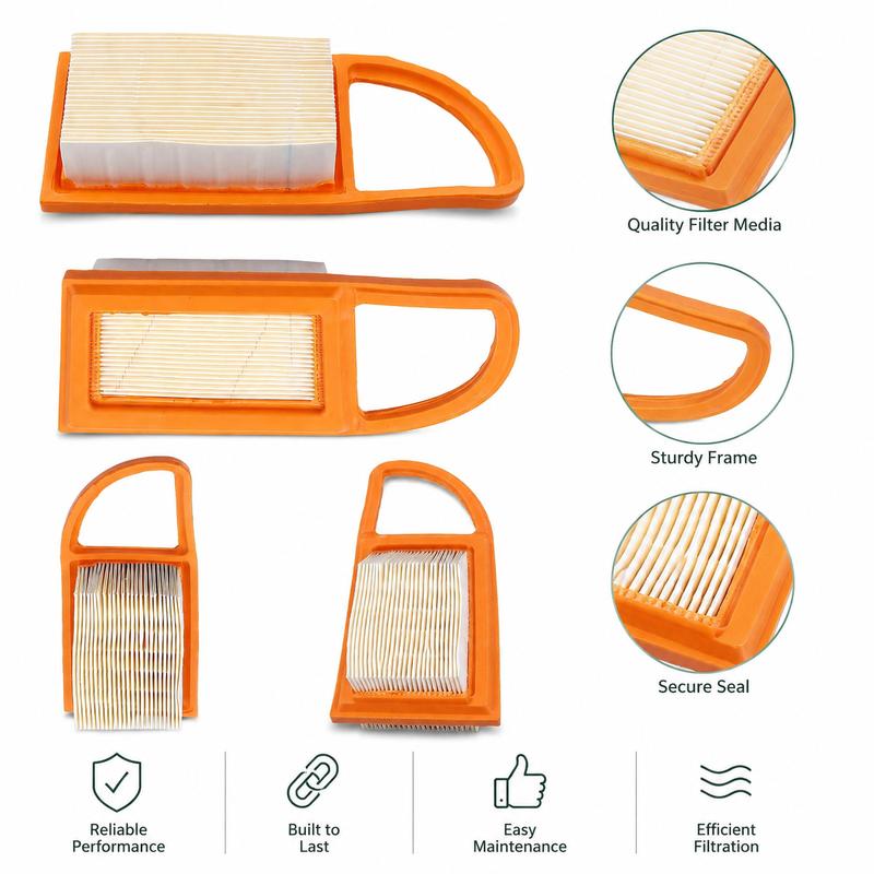 Air Filter Tune-Up Kit for Stihl BR500 550 600 700 Magnum Blower Spark Plug Fuel Filter Gas Cap 4282 141 0300 4282 007 1801
