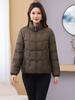 Down cotton-padded clothes for women's new cotton-padded clothes, warm and thickened cotton-padded jackets, and large-size jackets.