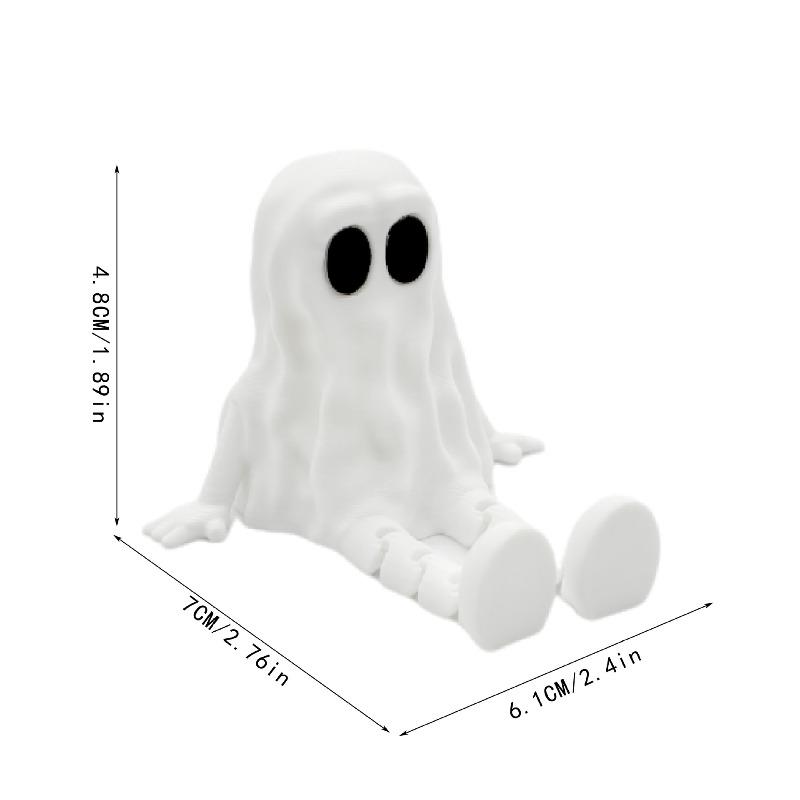 3d Halloween Ghost Carnival Party Decorative Joint Moving Ornaments Creative Mini Scene Model Toys