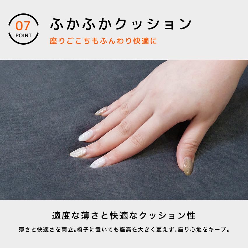 LaFuture Heater Cushion Hot Mat Electric Cushion Energy Saving 9 Level Temperature Adjustment (Navy Check)