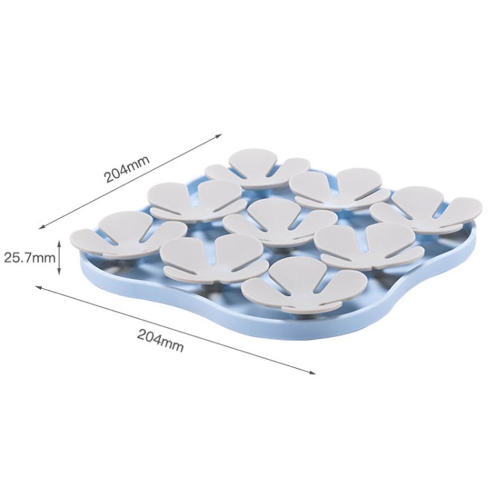 Flower Shape Silicone Cat Dog Licking Bowl Anti-Choking Food Mat Gift with Suction Cups (FDA Certified)