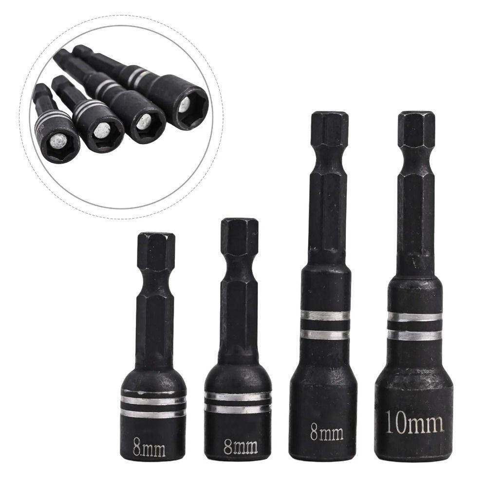 8mm Socket Bit DIY Socket Wrench Magnetic Nut Screwdriver  for Power Drills Drivers Socket Kit