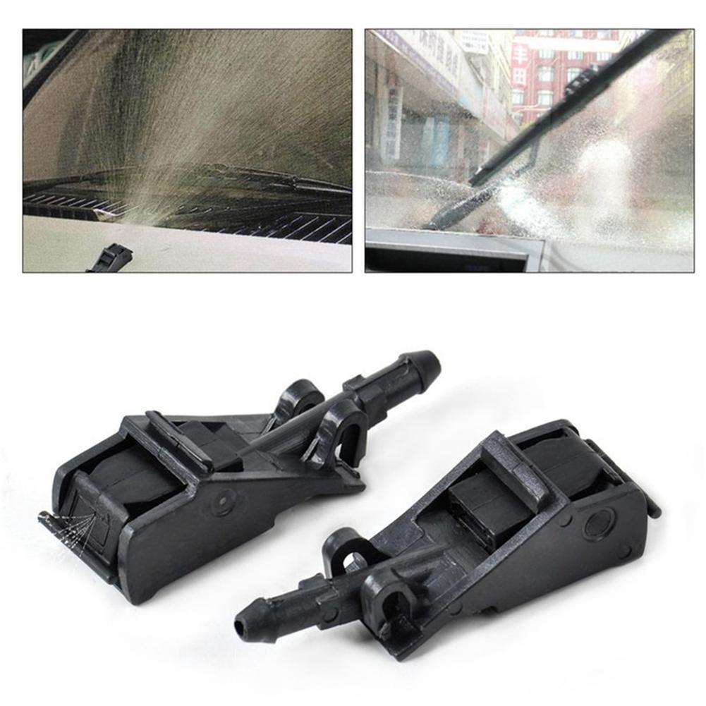 Car Front Windshield Washer Wiper Nozzle For Golf 5 4 MK4 GOL Washer Wiper Nozzle Sprinkler Nozzle Proper Fit 2pcs