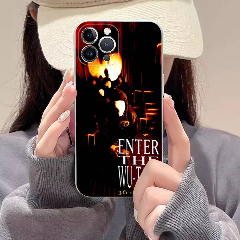 Wu-Tang Wu T-Tang C-Clan Case for Iphone 17 16 15 Pro Max 11 12 13 14 Pro Plus Phone Cover