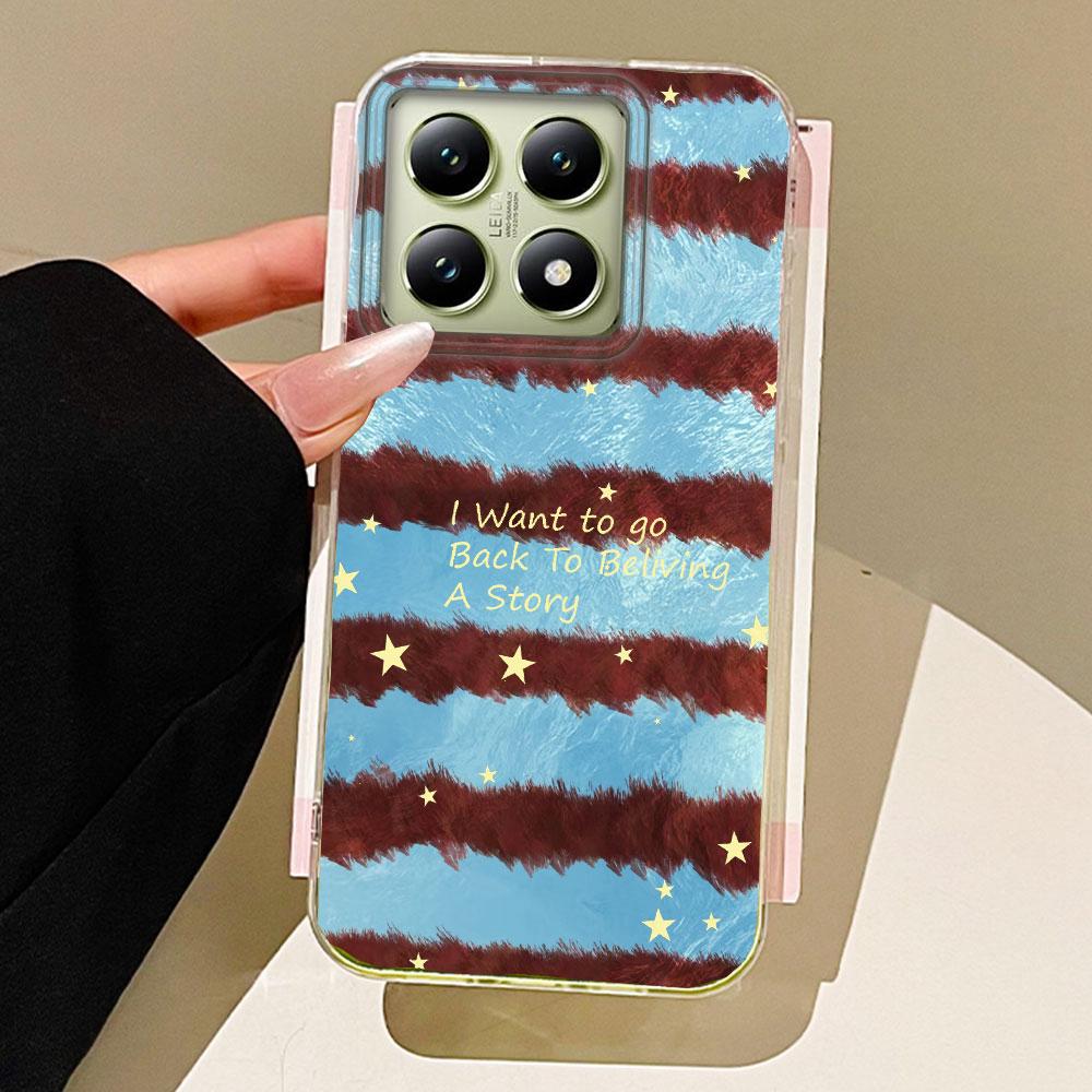 Retro Four-color Leopard Pattern Girl Phone Case for Xiaomi 13T 14T 11 Lite NE Poco X5 M6 Pro X6 X7 X3 Pro NFC C65 C61 M5S Cover