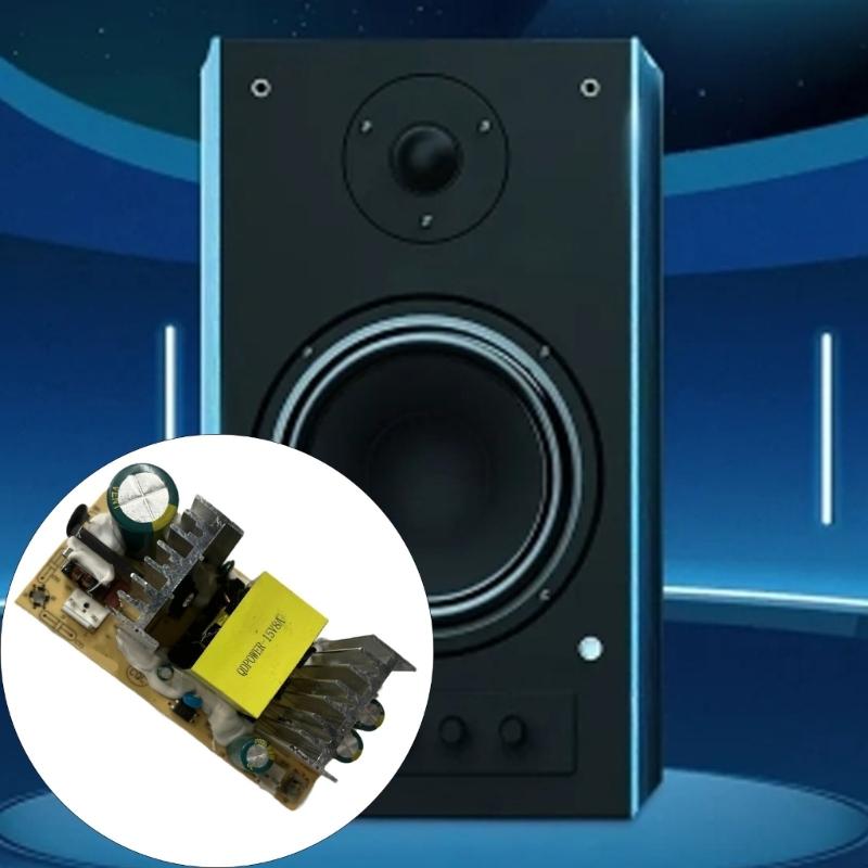 100V 240V Input To DC15V 8A Convert Module Delivering 120W Power with Safety Features Ideal for Auditory Systems