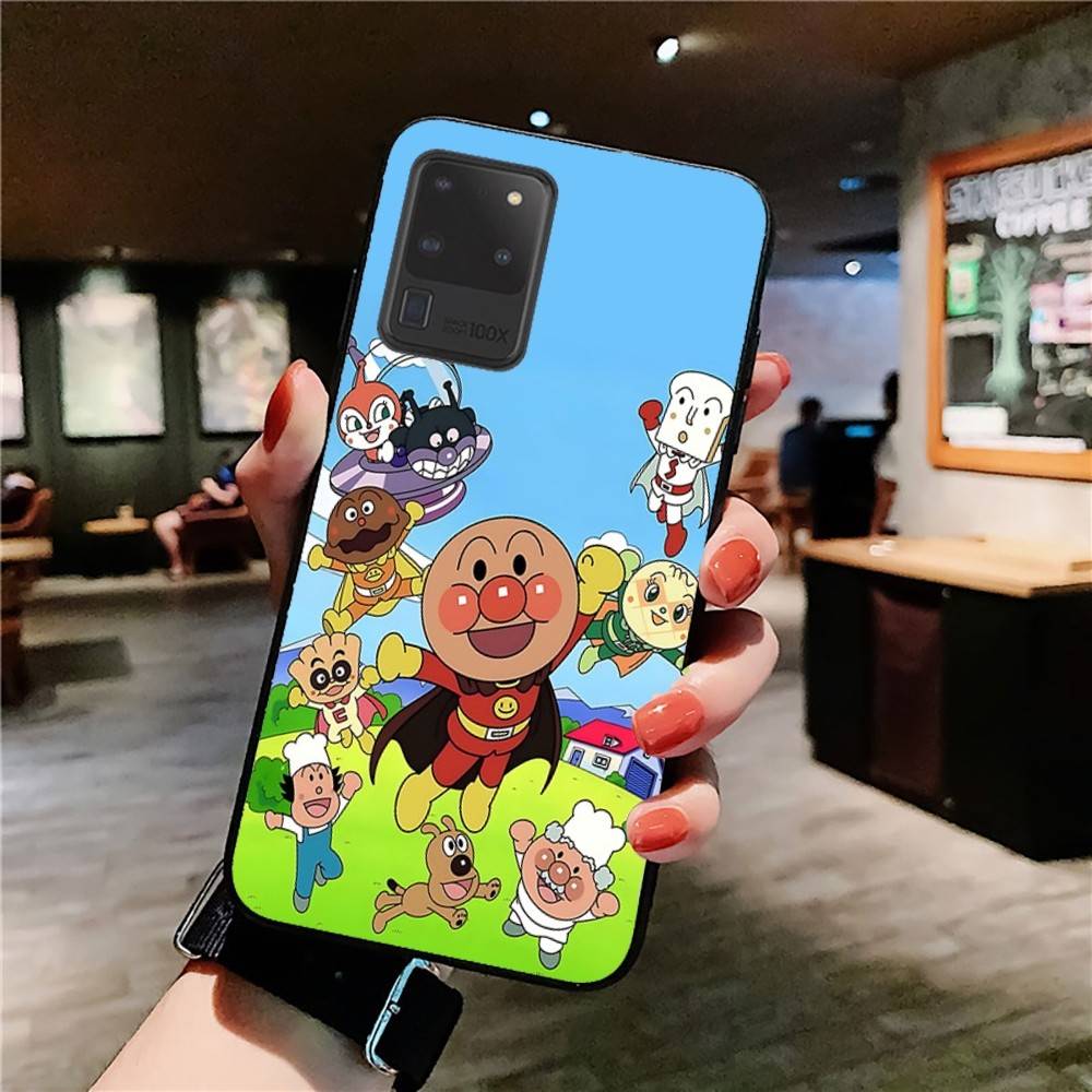 

Cartoon Cute Fashion A-anpanmanes Phone Case For Samsung S 24 Fe 25 Ultra Plus 20 Lite 21 30 22 23 24 22 Ultra 5G Fundas Samsung S30 5G