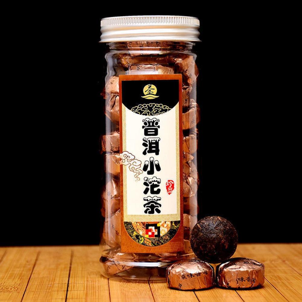 

Юньнаньский Пуэр Мини Золотое Гнездо Мэнхай Выдержанный Шу Чай Черный Чай Original Pu er Tea- 150g