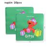 Sesame Cartoon Street Birthday Party Decoration Elmo Birthday Balloon Tablecloth Cup Plate Gift Bag Baby Shower Kid Party Favors