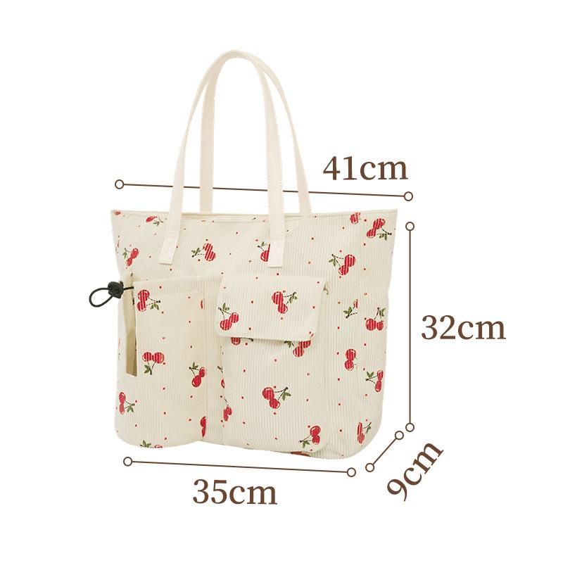 New Leopard Print Tote Bag Large Capacity Shoulder Crossbody Handbag for Women Fashionable Commuter Bag