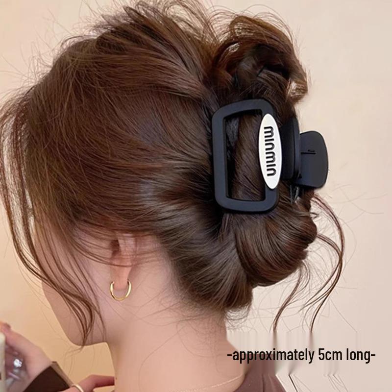 Elegant French Retro Small Shark Hair Clip for Thin Hair