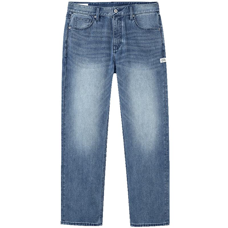 

Мужские джинсы прямого кроя JACK&JONES с несколькими карманами, средней синей варки