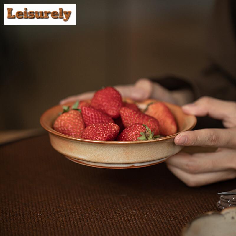 Kreativer Handbemalter Zhiye Katzen-Topfhalter Halter Trockenbrüh-Tisch Teetablett Keramik-Isolierunterlage Obst-Snack-Platte Zubehör