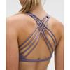 Lululemon Free To Be BrA   Wild  Light Support  A B Cup grApe Mist
