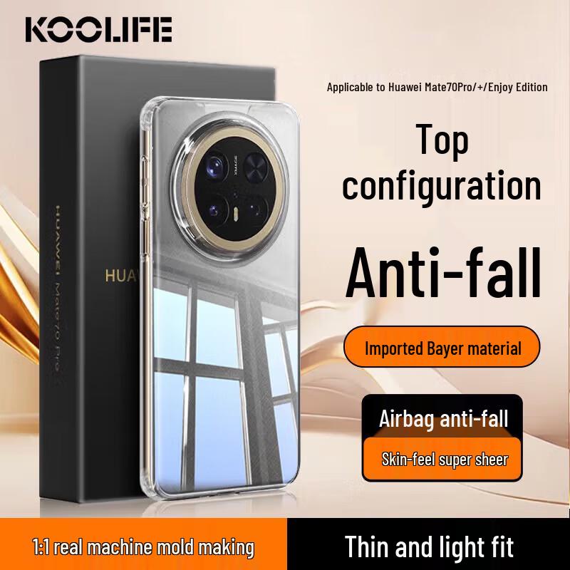 KOOLIFE Huawei Clear Protective Phone Case