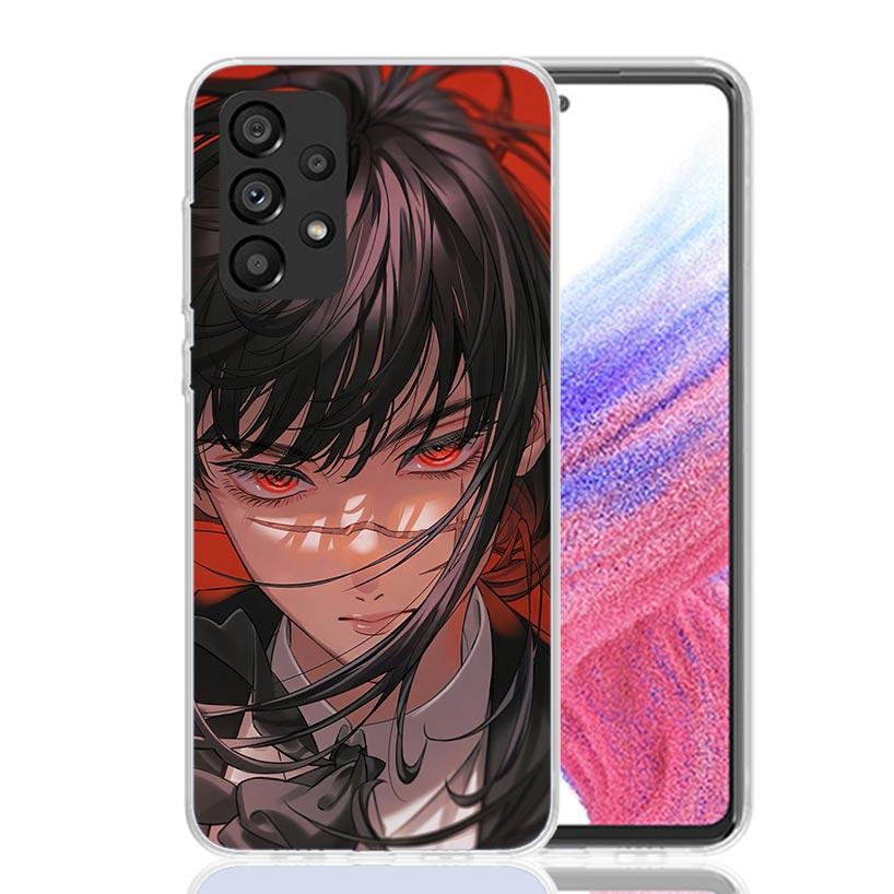 C-Kettensägenmanns Yoru Kriegsteufel Handyhülle für Samsung Galaxy A52 A51 A50S A12 A22 A32 A72 A10S A30S A31 A71 Note 20 Ultra 10 Plu