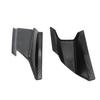 Carbon Fiber Look Motorcycle Side Winglets Air Deflector Wing Kit Spoiler 2Pcs