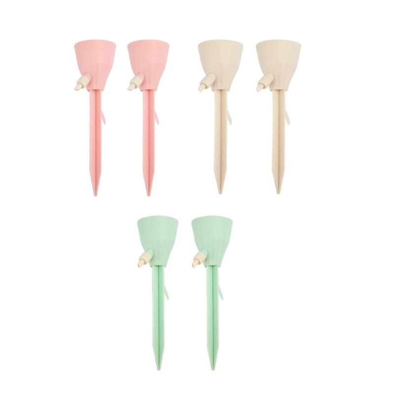 

6pcs Flower Waterer Watering Spikes Automatic Drip Irrigation System for Potted Plant Indoor and Outdoor Use 1