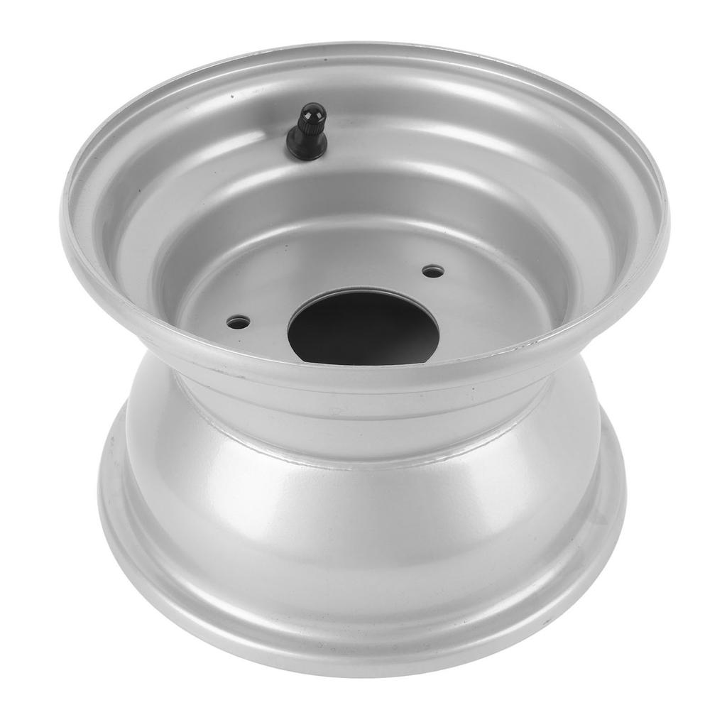 7 Inch ATV Wheel Rim Aluminum Alloy 3 Bolt Holes 16X8.00 7 Wheel Rim for Go Kart Quad Dirt Bike Silver