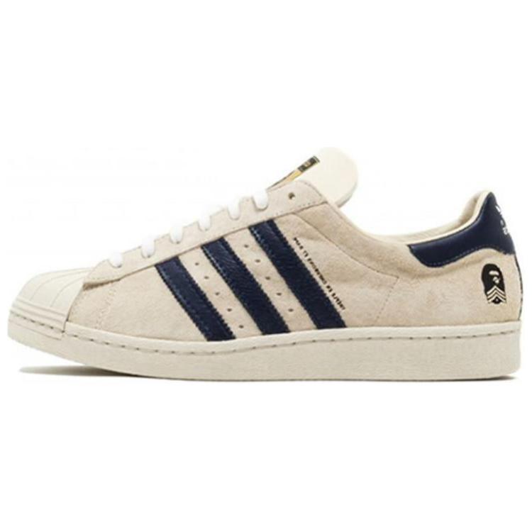 

Superstar A Bathing Ape x Superstar Adidas Originals 80s Tan G46393 40⅔