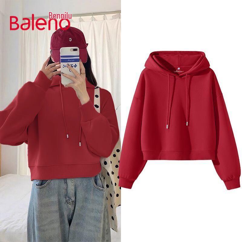 Baleno Women s Cropped Hooded Sweatshirt XL