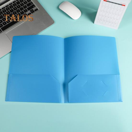 6 Adet Cepli Dosya Klasörü Farklı Renk Su Geçirmez Yırtılmaya Dayanıklı Plastik Belge Düzenleyici Kartvizit Yuvası ile