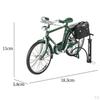 1/10 Scale Bicycle Model Diecast Mini Desktop Decoration Craft Finger Bike Models Toys