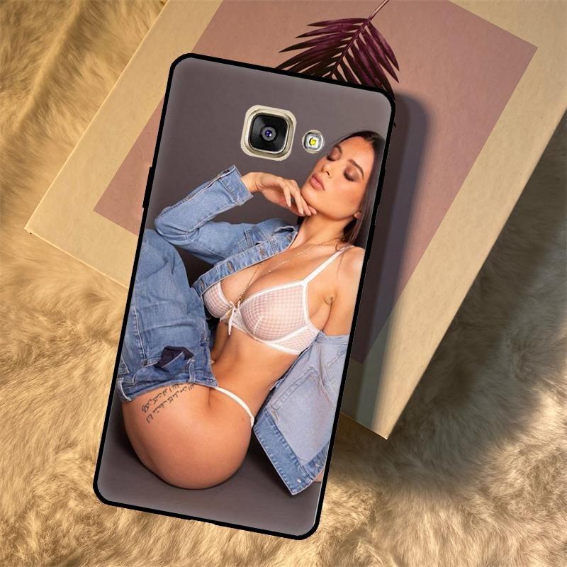 Sexy Lana Rhoades Case For Samsung Galaxy M31 M21 M15 M55 M56 M36 M16 M06 M13 M33 M53 M12 M32 M52 M14 M34 M54