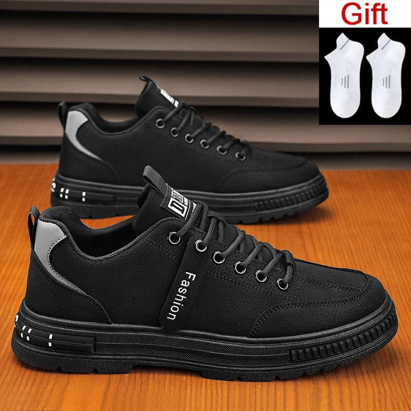 

Oulylan Breathable Trendy All-match Comfortable Casual Sneaker for Men Wear-Resistant Fashion Outdoor Platform Sneakers Spring 44