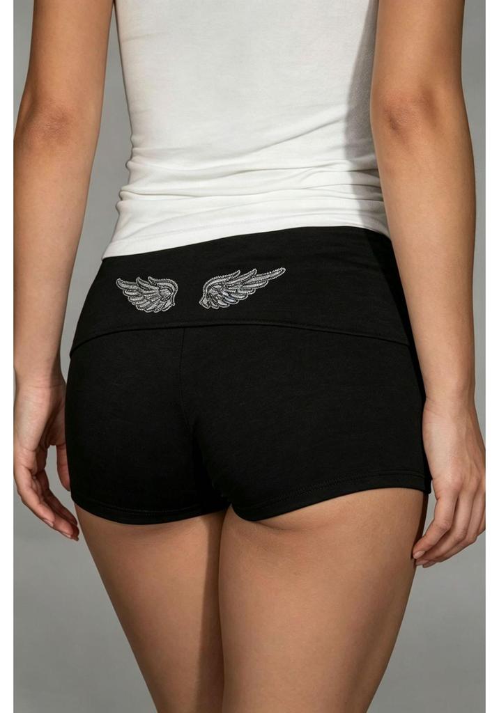 2026 Casual Damesmode Effen Kleur Pailletten Vleugels Losse Set