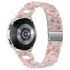 For Garmin Forerunner 245/245 Music Fashion D-Shape Resin Strap Bracelet Watchband