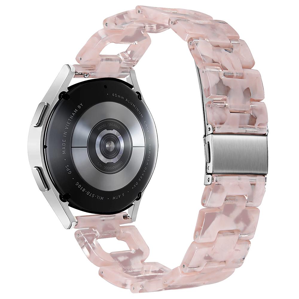 For Garmin Forerunner 245/245 Music Fashion D-Shape Resin Strap Bracelet Watchband
