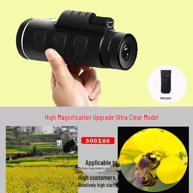 OEING High-Definition Monocular Telescope with Carrying Case