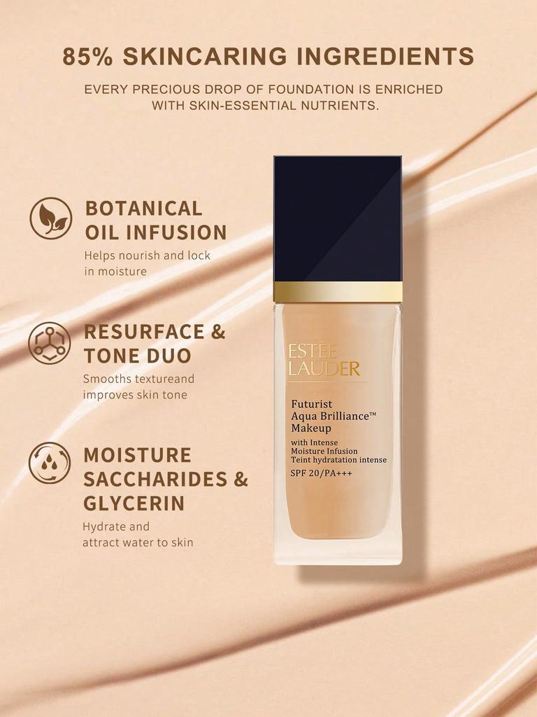 Estée Lauder Futurist Aqua Brilliance Makeup 30ml - Daily Hydrating Wear